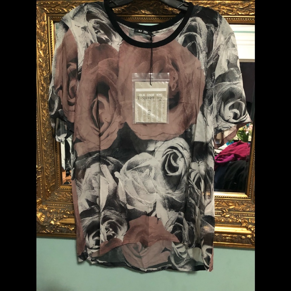 BLK DNM Sheer Top